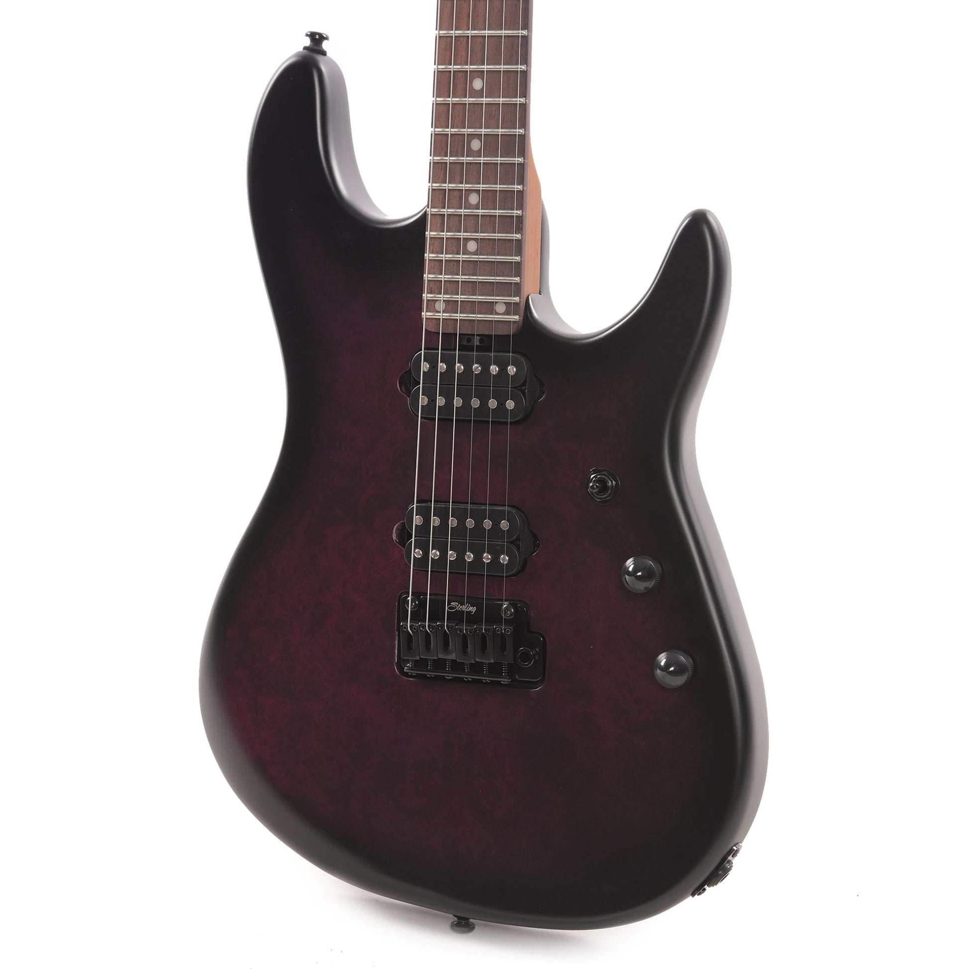 Sterling by Music Man Jason Richardson Cutlass Cosmic Purple Burst Electric Guitars / Solid Body