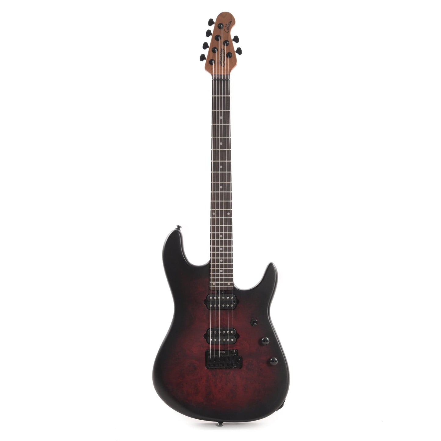 Sterling by Music Man Jason Richardson Cutlass Dark Scarlet Burst Electric Guitars / Solid Body