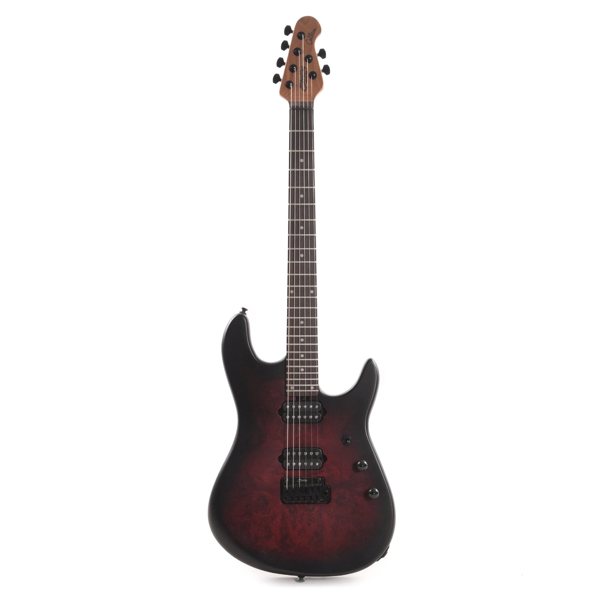 Sterling by Music Man Jason Richardson Cutlass Dark Scarlet Burst Electric Guitars / Solid Body