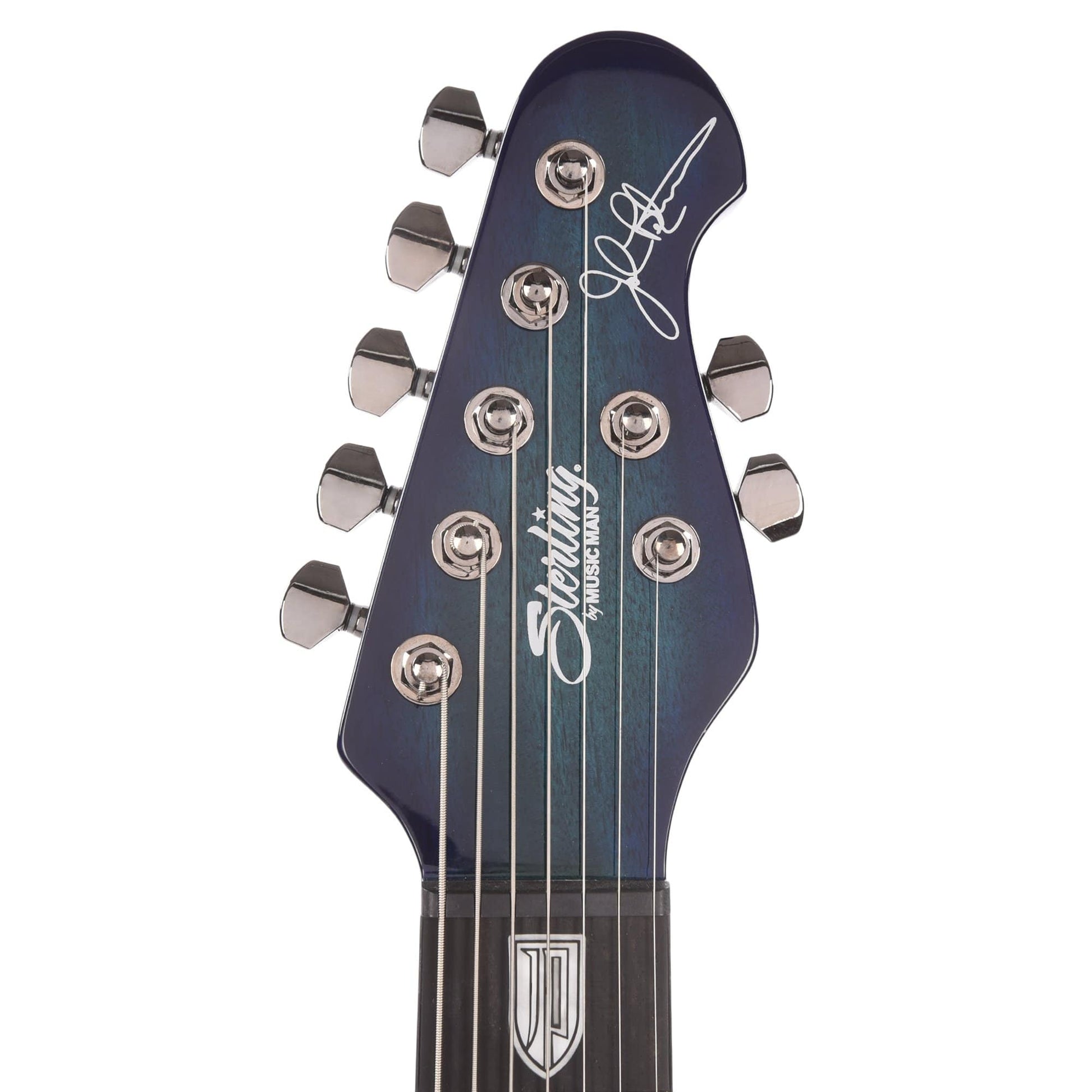 Sterling by Music Man JP Majesty 7 DiMarzio Pickups Cerulean Paradise Electric Guitars / Solid Body