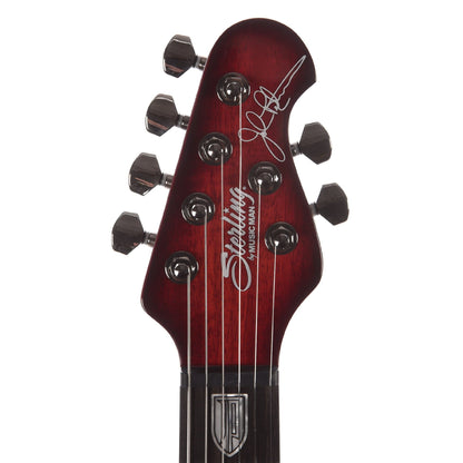 Sterling by Music Man JP Majesty Flame Top Royal Red w/DiMarzio Pickups Electric Guitars / Solid Body