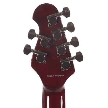 Sterling by Music Man JP Majesty Flame Top Royal Red w/DiMarzio Pickups Electric Guitars / Solid Body