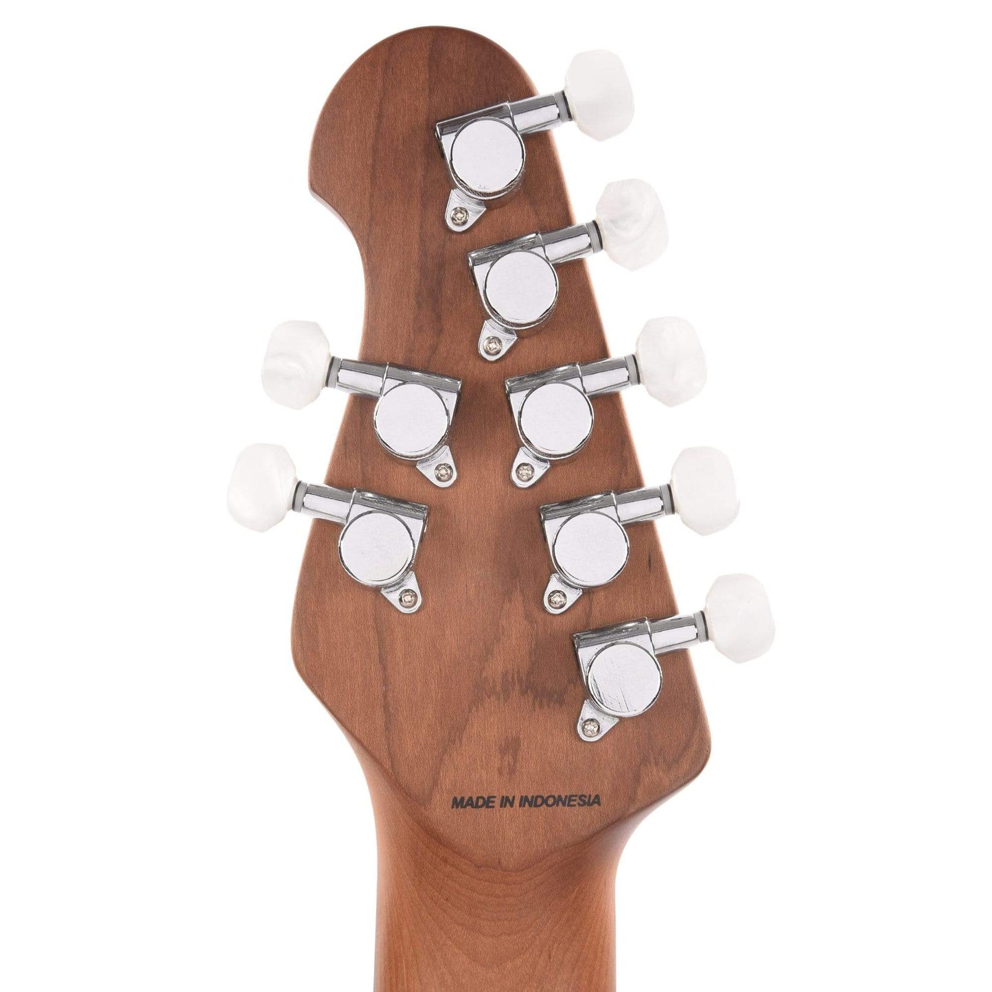 Sterling by Music Man JP15 7 Flame Maple Top Trans Black Satin Electric Guitars / Solid Body