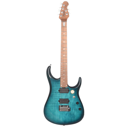 Sterling by Music Man JP150 Flame Top Teal Electric Guitars / Solid Body