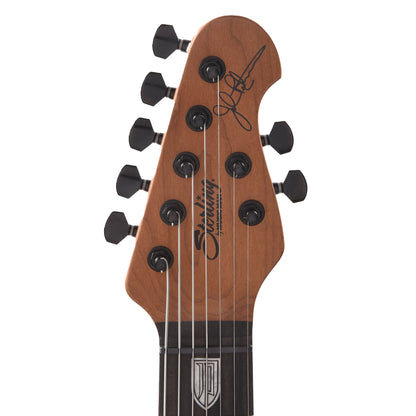 Sterling by Music Man JP157D John Petrucci 7-String Quilted Maple Cerulean Paradise Electric Guitars / Solid Body