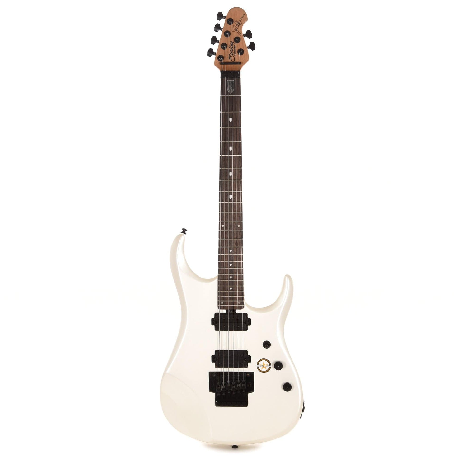 Sterling by Music Man JP16 Signature Pearl White Electric Guitars / Solid Body