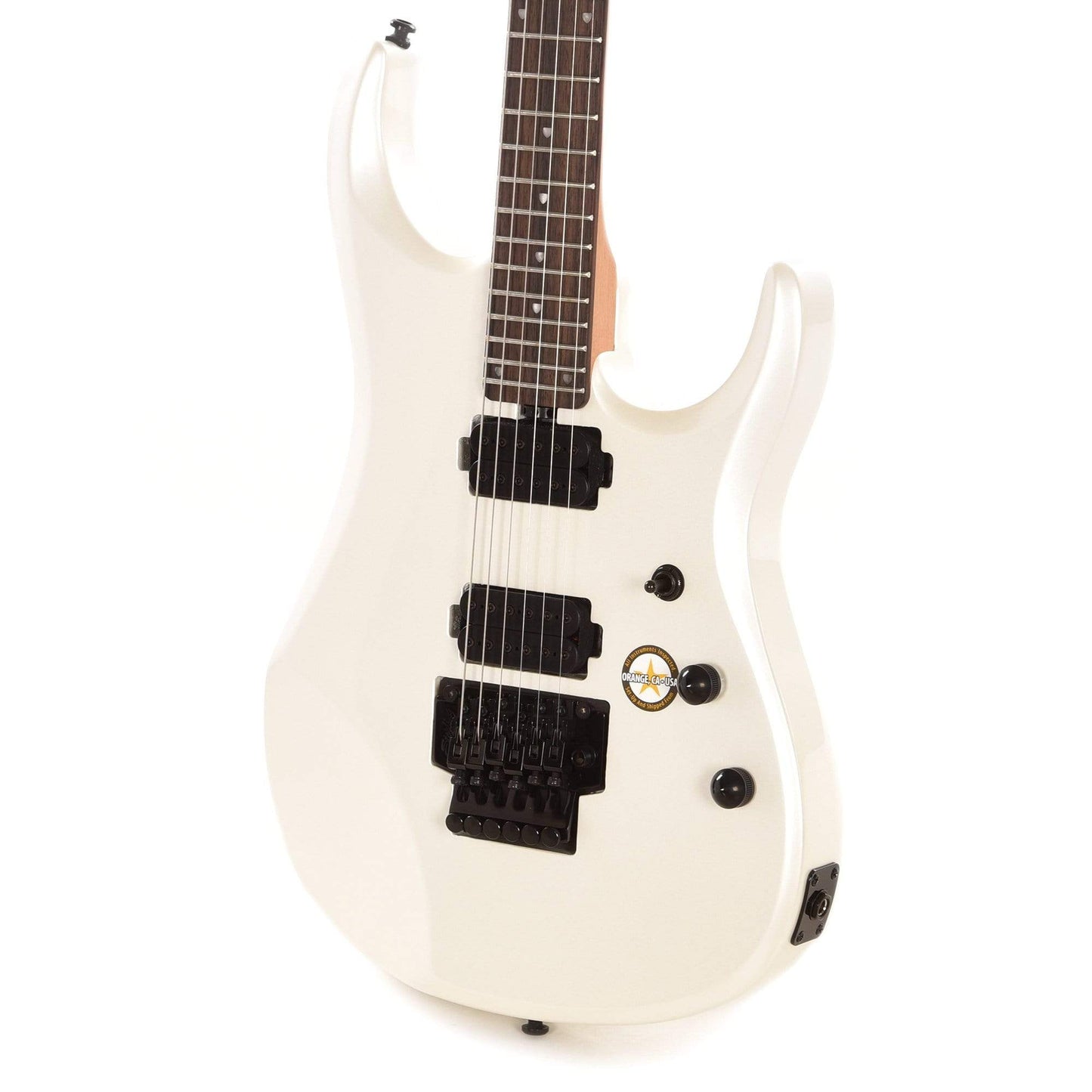 Sterling by Music Man JP16 Signature Pearl White Electric Guitars / Solid Body