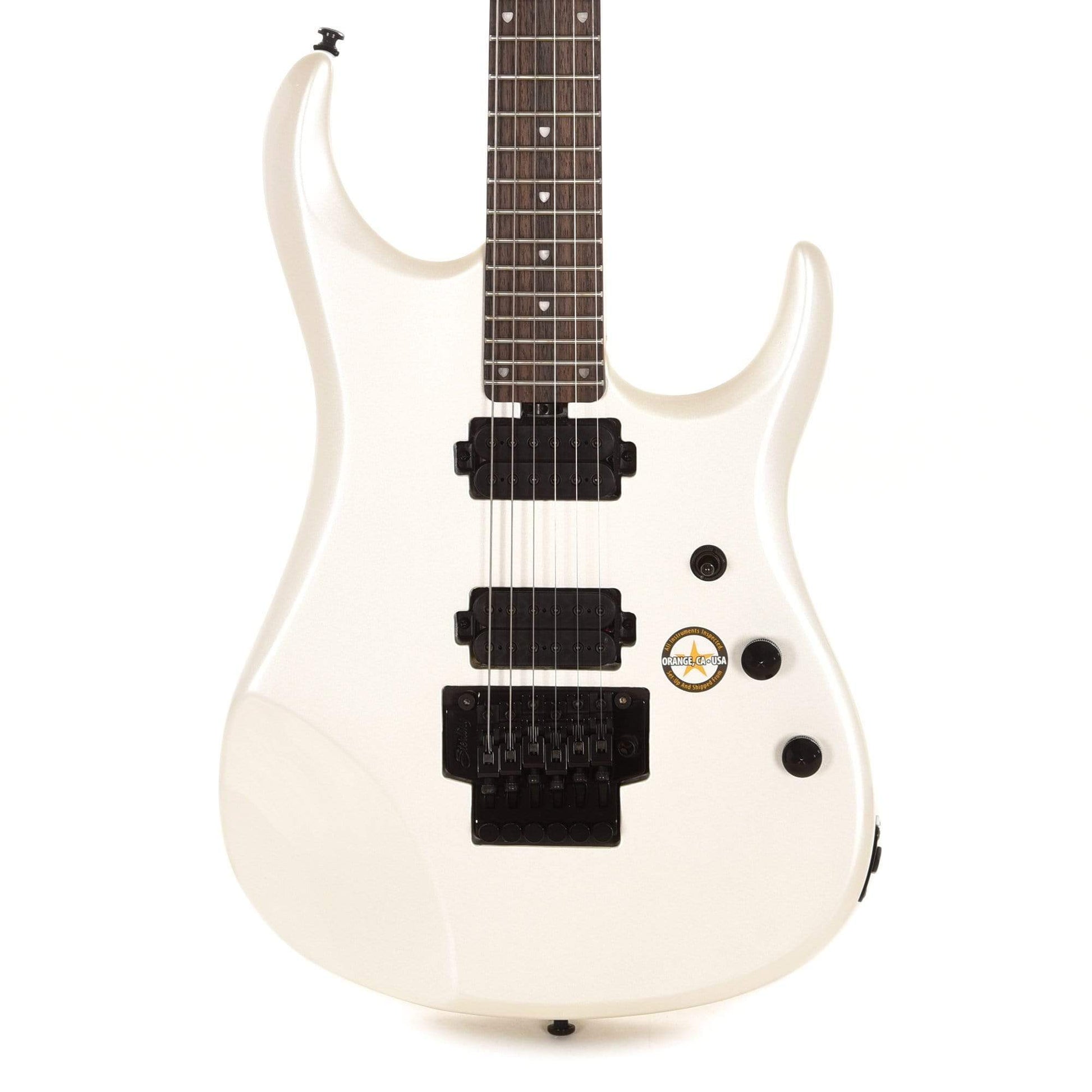 Sterling by Music Man JP16 Signature Pearl White Electric Guitars / Solid Body