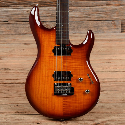 Sterling by Music Man LK100D Luke Steve Lukather Signature Hazel Burst Electric Guitars / Solid Body