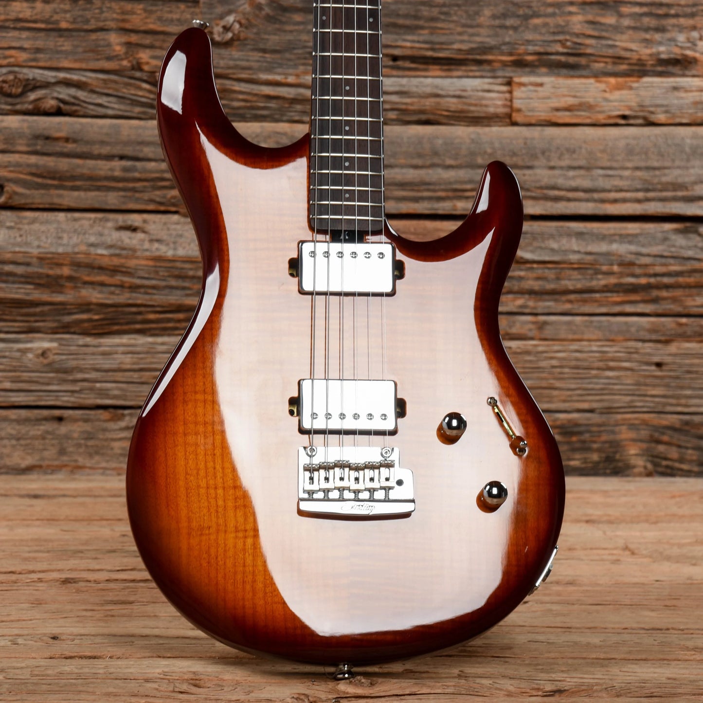 Sterling by Music Man LK100D Luke Steve Lukather Signature Hazel Burst Electric Guitars / Solid Body