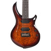 Sterling by Music Man MAJ270X John Petrucci Majesty 7-String Spalted Maple Blood Orange Burst Electric Guitars / Solid Body