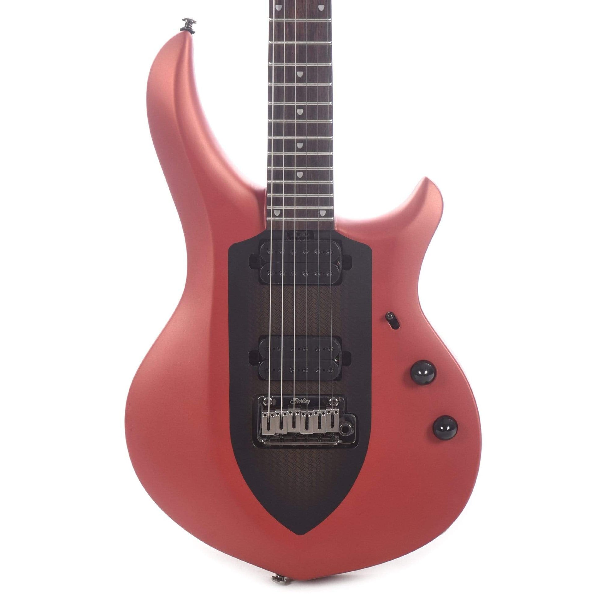 Sterling by Music Man Majesty Iced Crimson Red Electric Guitars / Solid Body