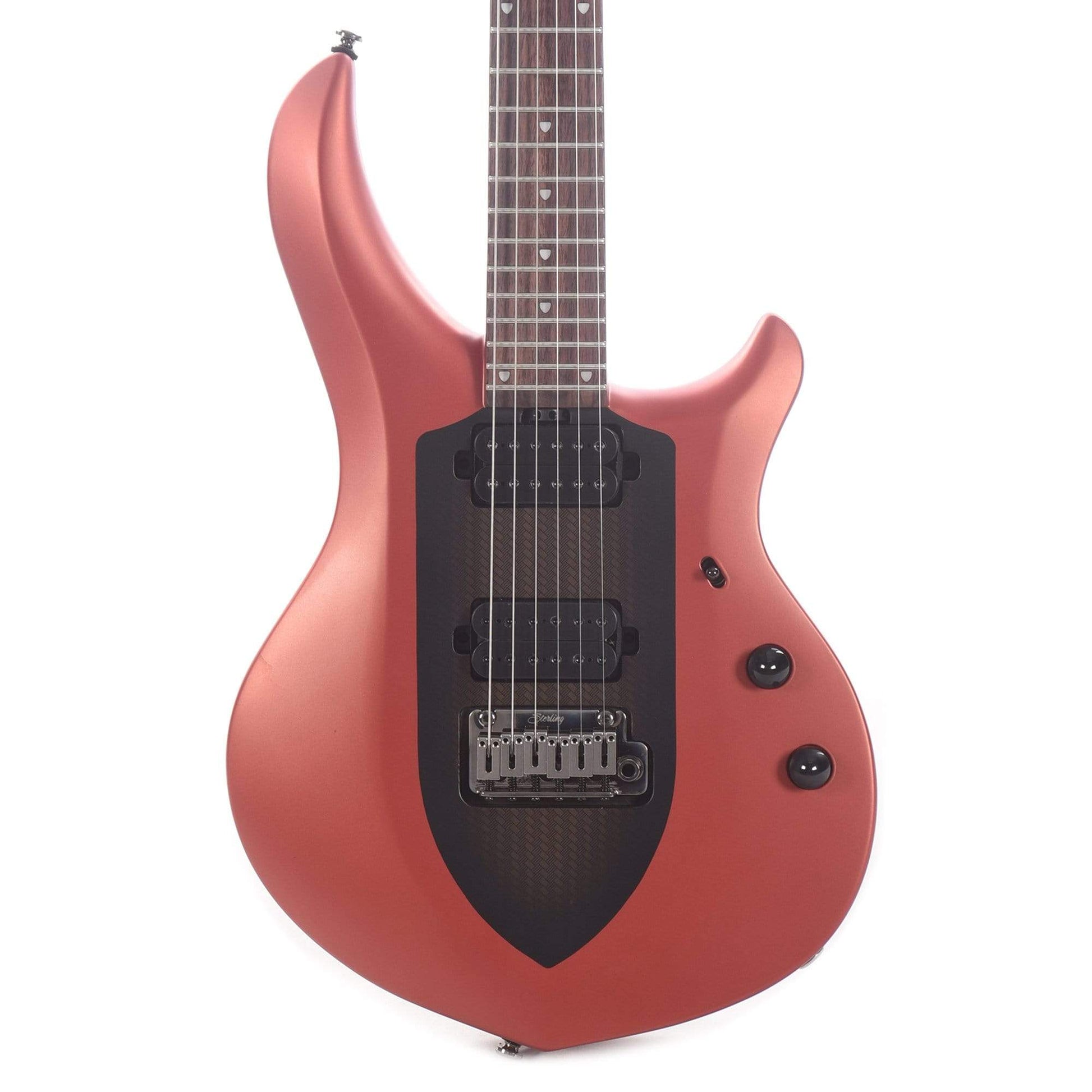 Sterling by Music Man Majesty Iced Crimson Red Electric Guitars / Solid Body