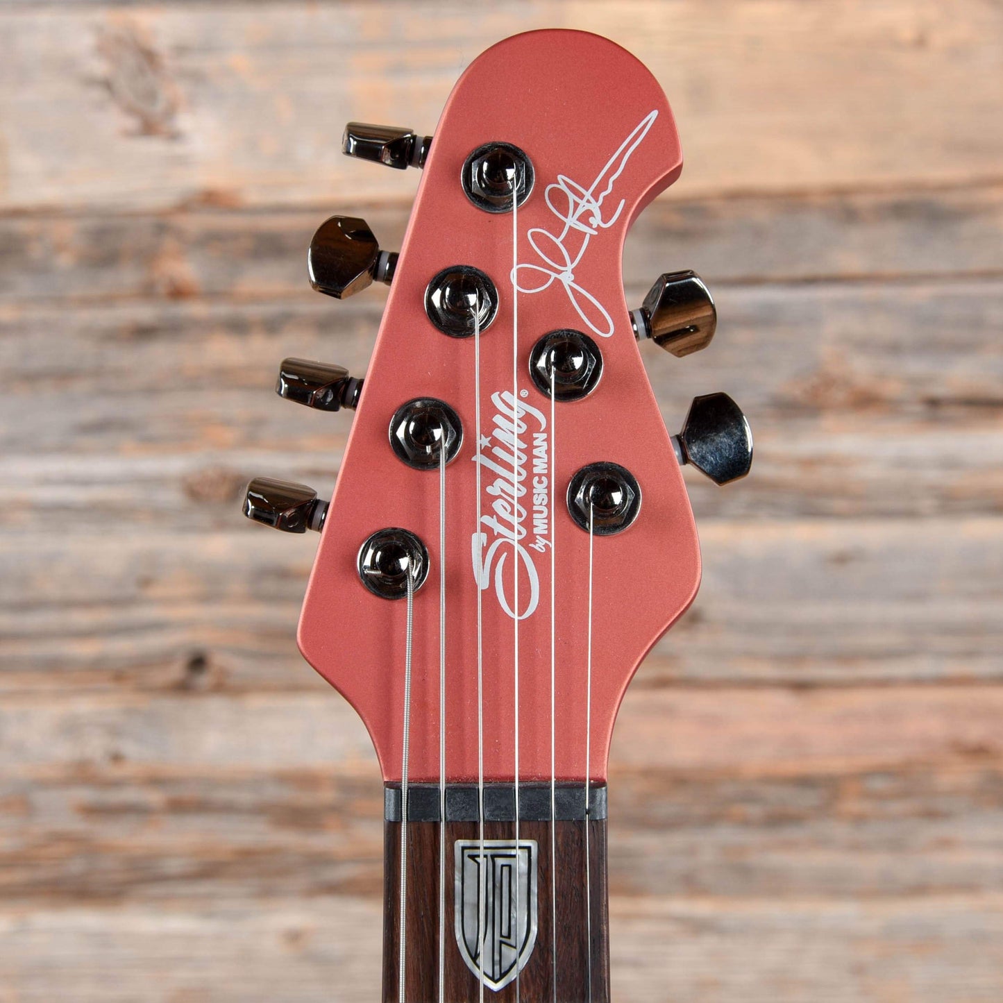 Sterling by Music Man Majesty Iced Crimson Red Electric Guitars / Solid Body