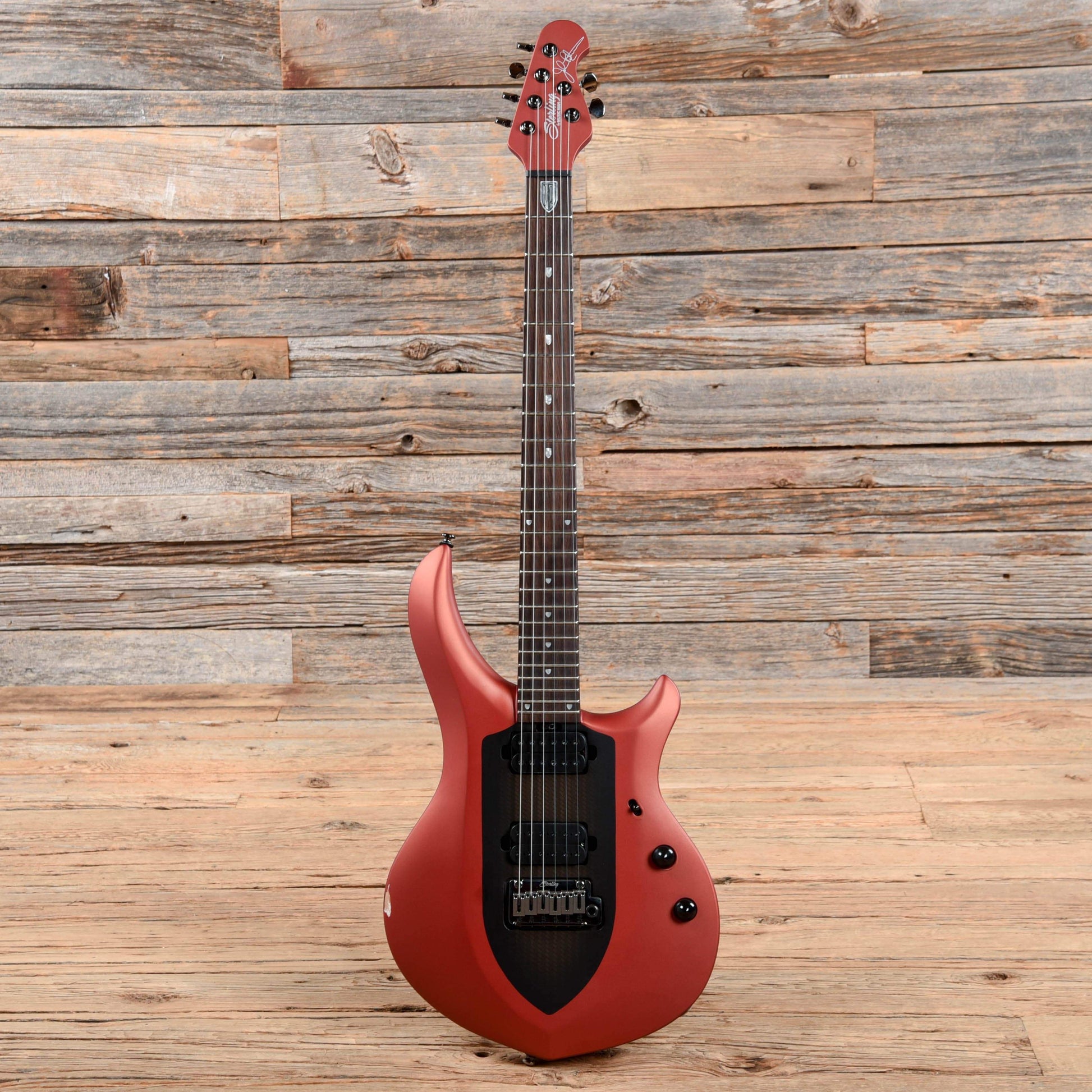 Sterling by Music Man Majesty Iced Crimson Red Electric Guitars / Solid Body