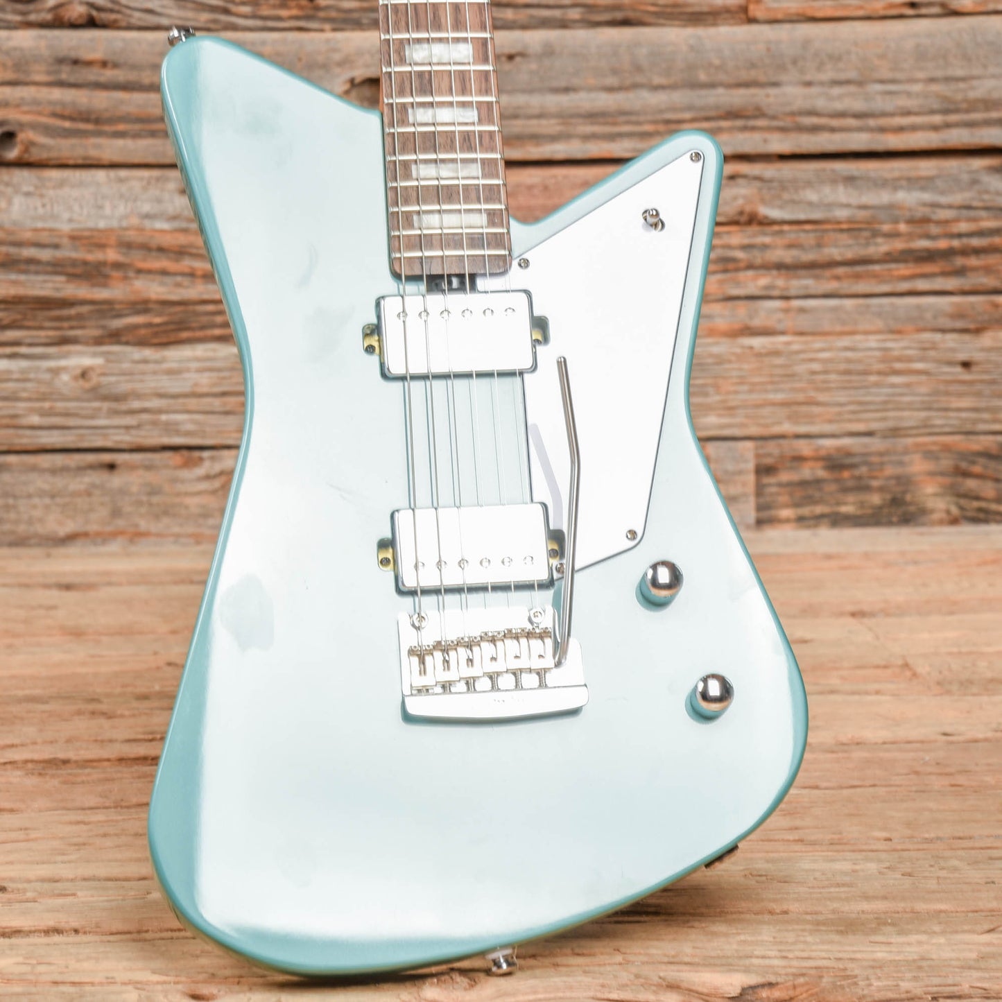 Sterling by Music Man Mariposa Dorado Green Electric Guitars / Solid Body