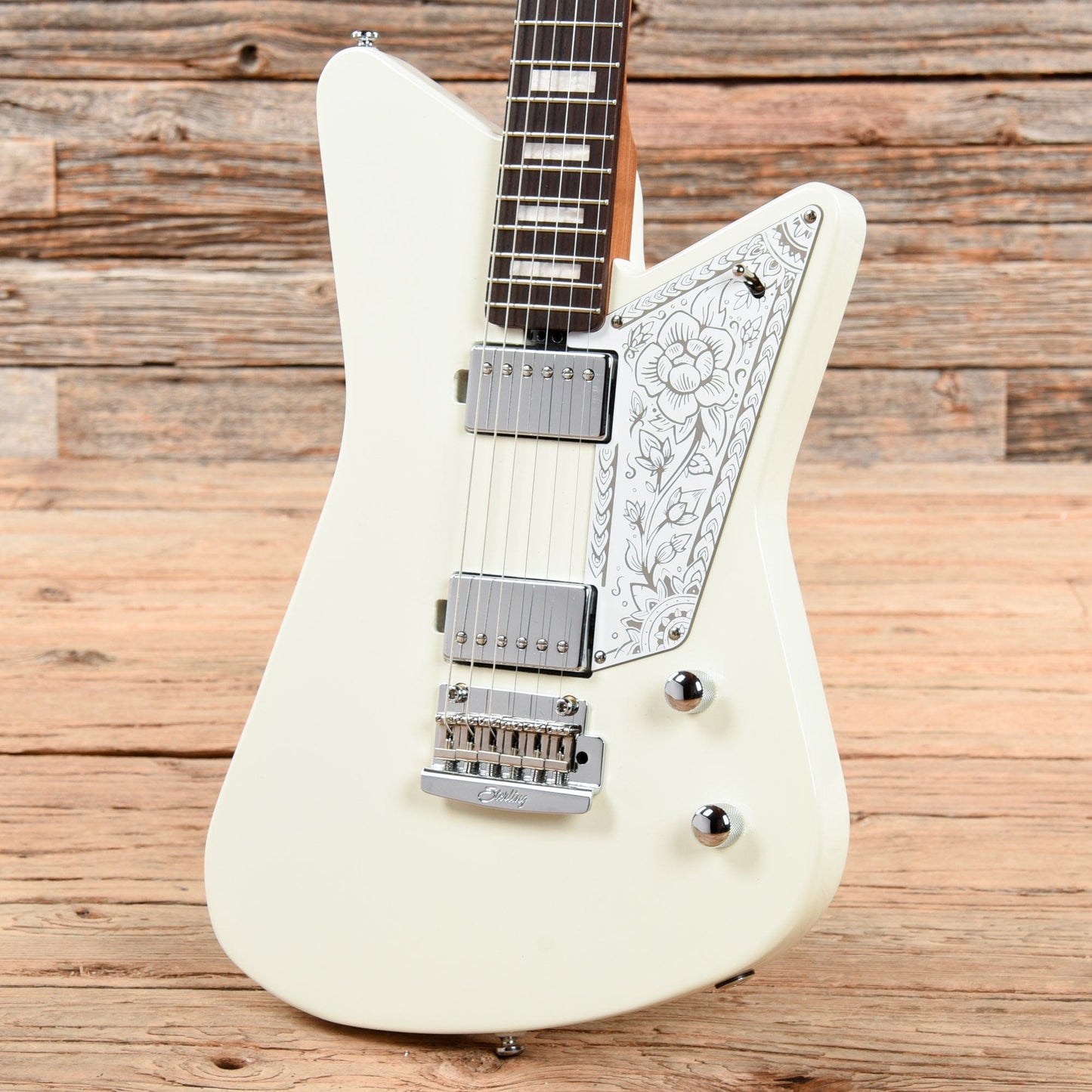Sterling by Music Man Mariposa Imperial White Electric Guitars / Solid Body