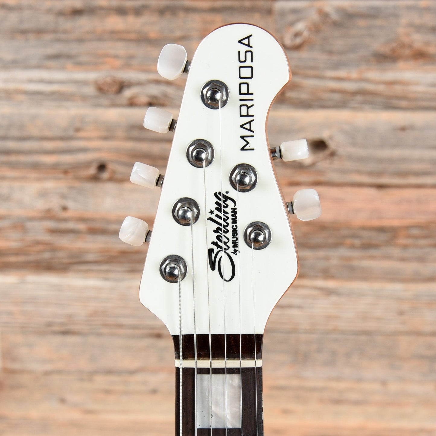 Sterling by Music Man Mariposa Imperial White Electric Guitars / Solid Body