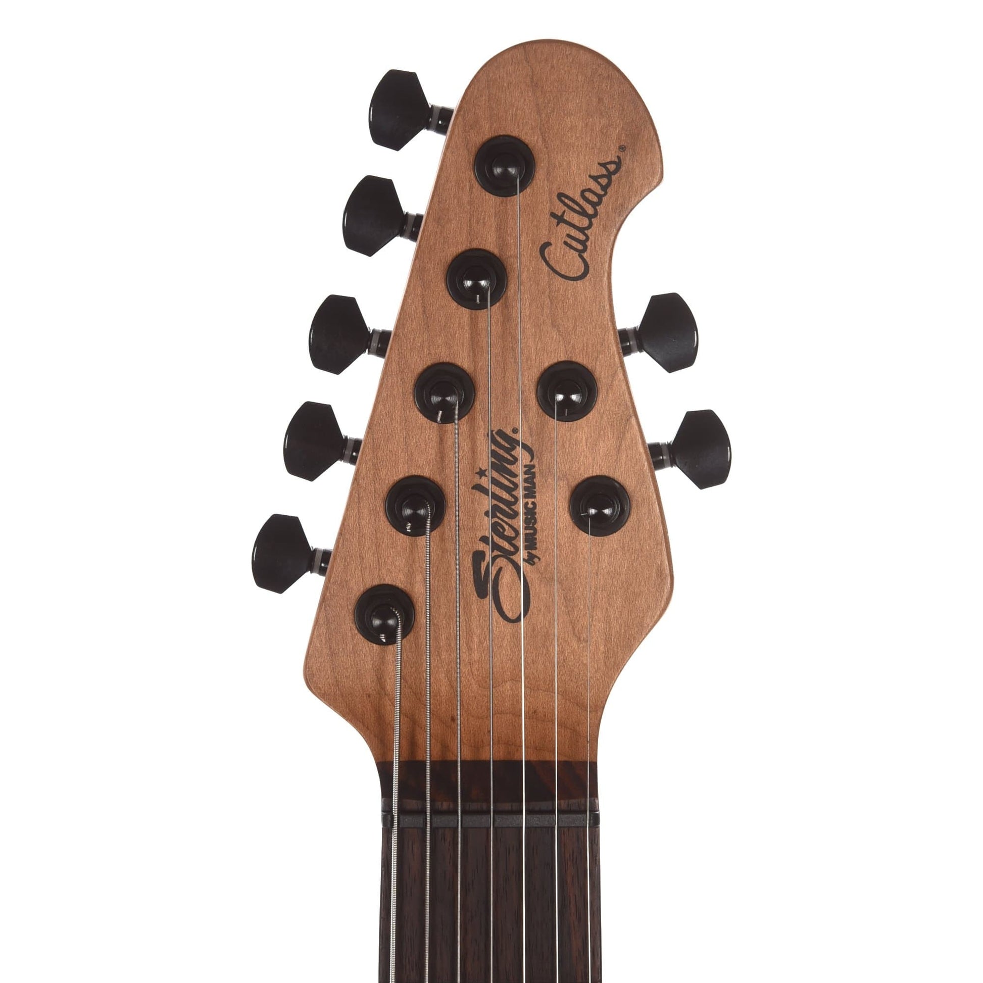 Sterling by Music Man Richardson Cutlass 7-String Natural Poplar Burl Burst Electric Guitars / Solid Body