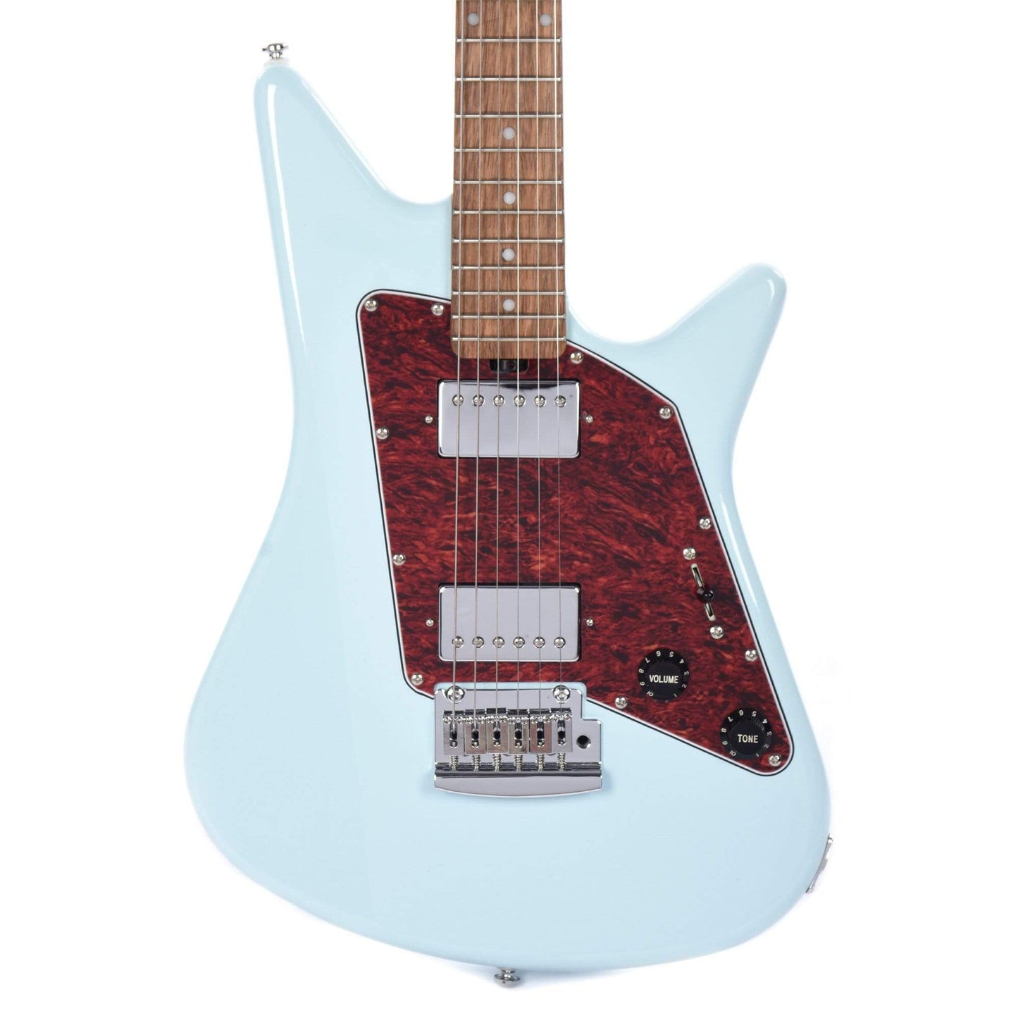 Sterling by Music Man S.U.B. Series Albert Lee Signature Daphne Blue w/Guitar Stand, Tuner and 10' Cable Bundle Electric Guitars / Solid Body