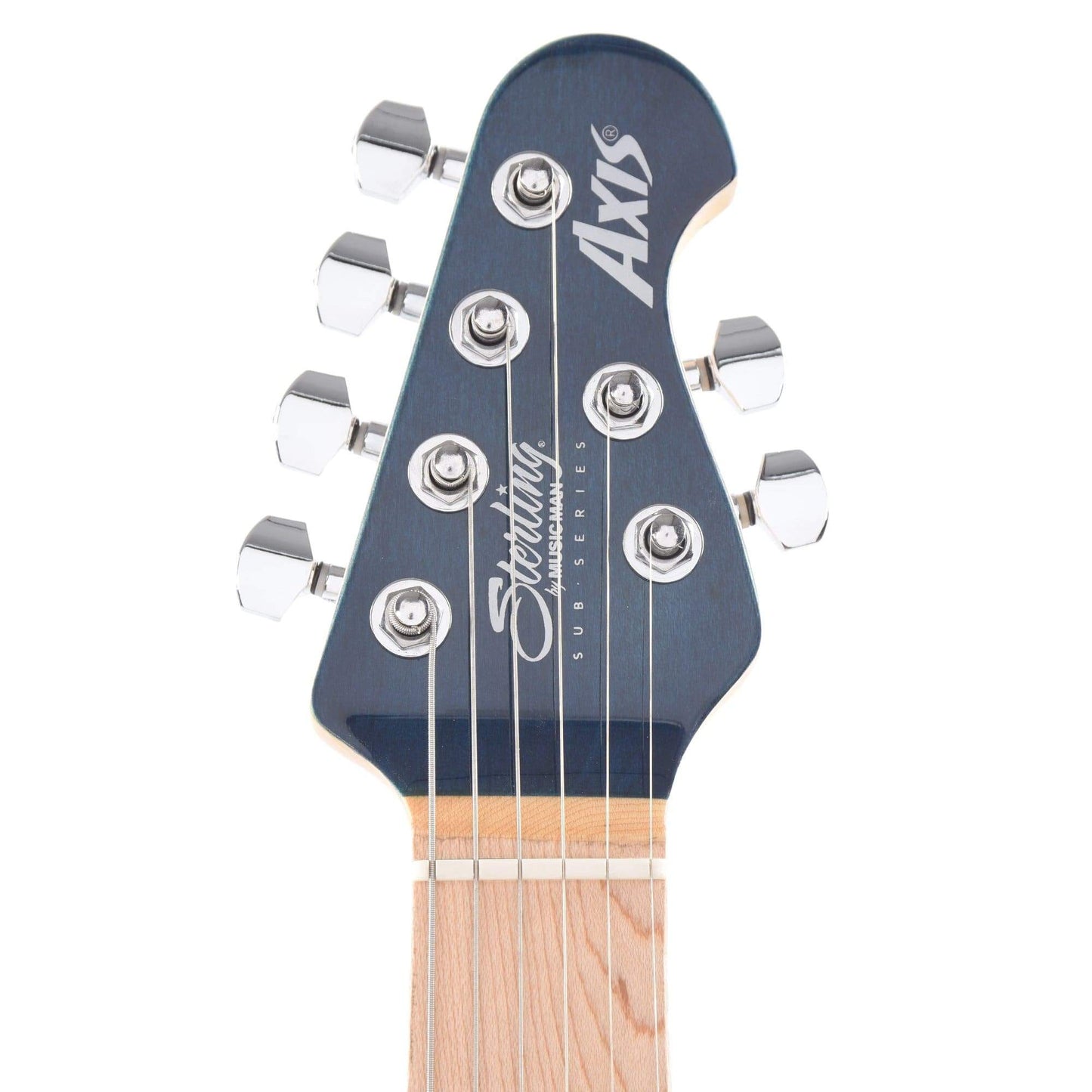 Sterling by Music Man S.U.B. Series Axis Flame Maple Top Neptune Blue Electric Guitars / Solid Body