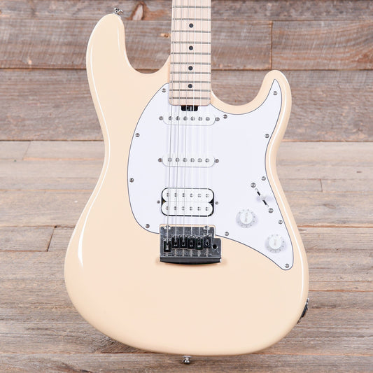 Sterling by Music Man S.U.B. Series Cutlass HSS Vintage Cream Electric Guitars / Solid Body