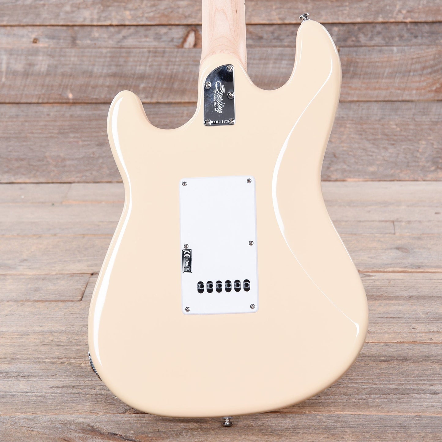 Sterling by Music Man S.U.B. Series Cutlass HSS Vintage Cream Electric Guitars / Solid Body
