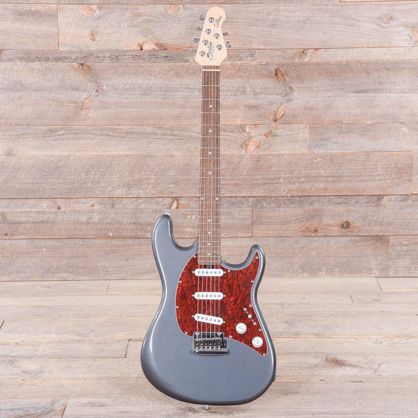 Sterling by Music Man S.U.B. Series Cutlass SSS Charcoal Frost Electric Guitars / Solid Body