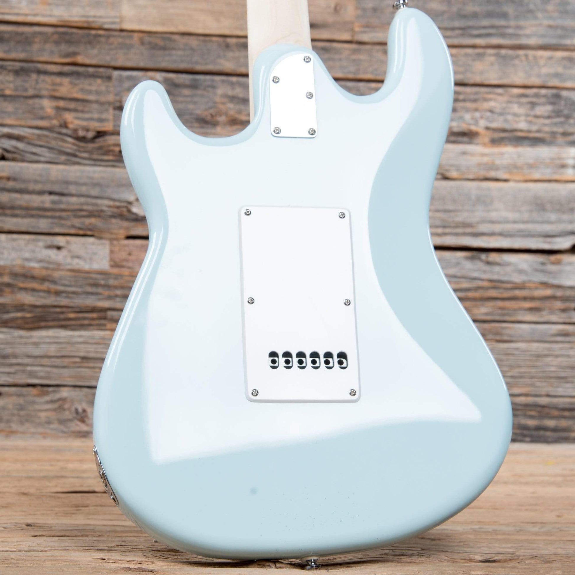 Sterling by Music Man S.U.B. Series Cutlass SSS Daphne Blue Electric Guitars / Solid Body