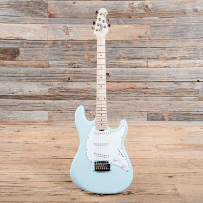Sterling by Music Man S.U.B. Series Cutlass SSS Daphne Blue Electric Guitars / Solid Body