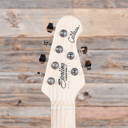 Sterling by Music Man S.U.B. Series Cutlass SSS Daphne Blue Electric Guitars / Solid Body