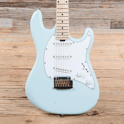 Sterling by Music Man S.U.B. Series Cutlass SSS Daphne Blue Electric Guitars / Solid Body