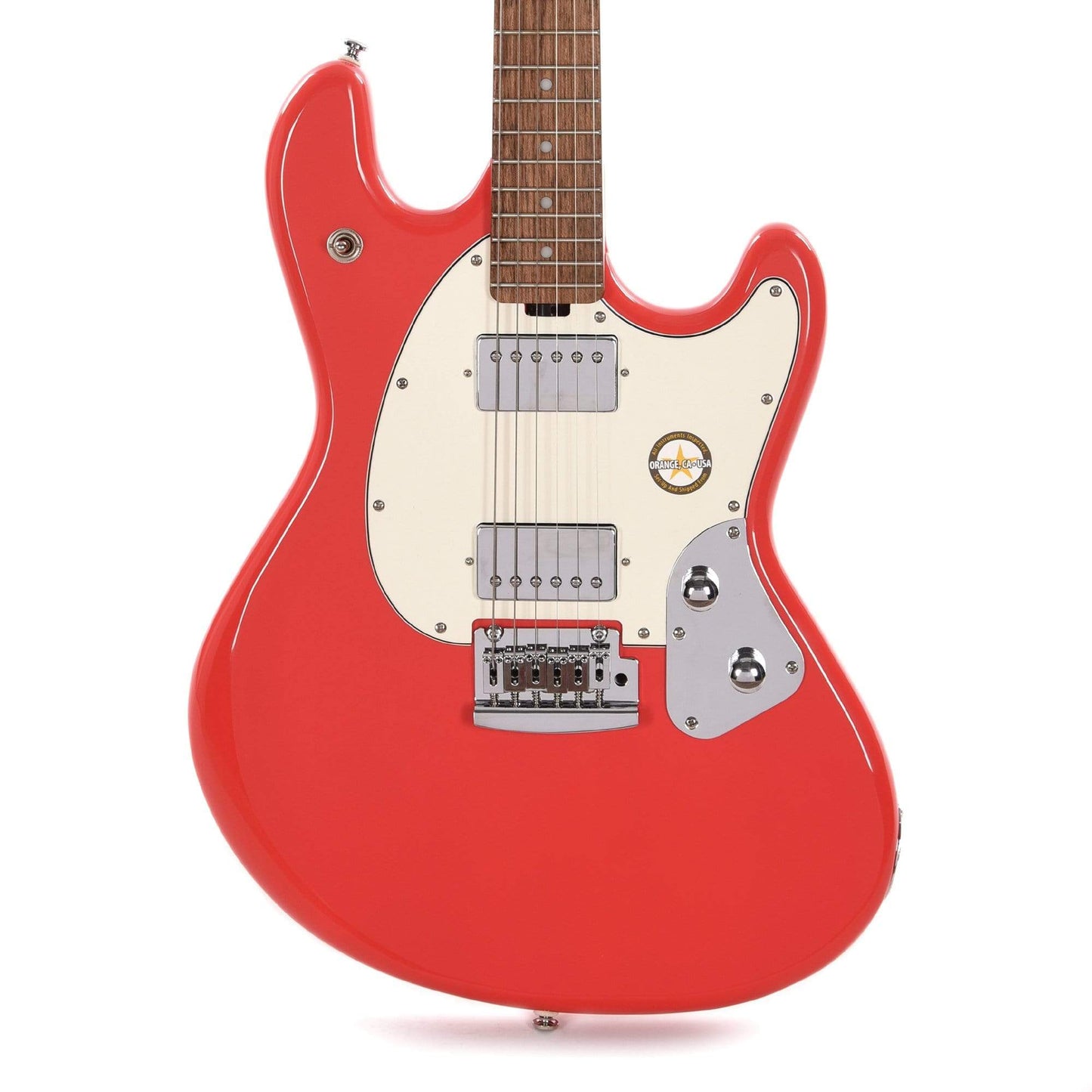 Sterling by Music Man S.U.B. Series StingRay Guitar Fiesta Red Electric Guitars / Solid Body