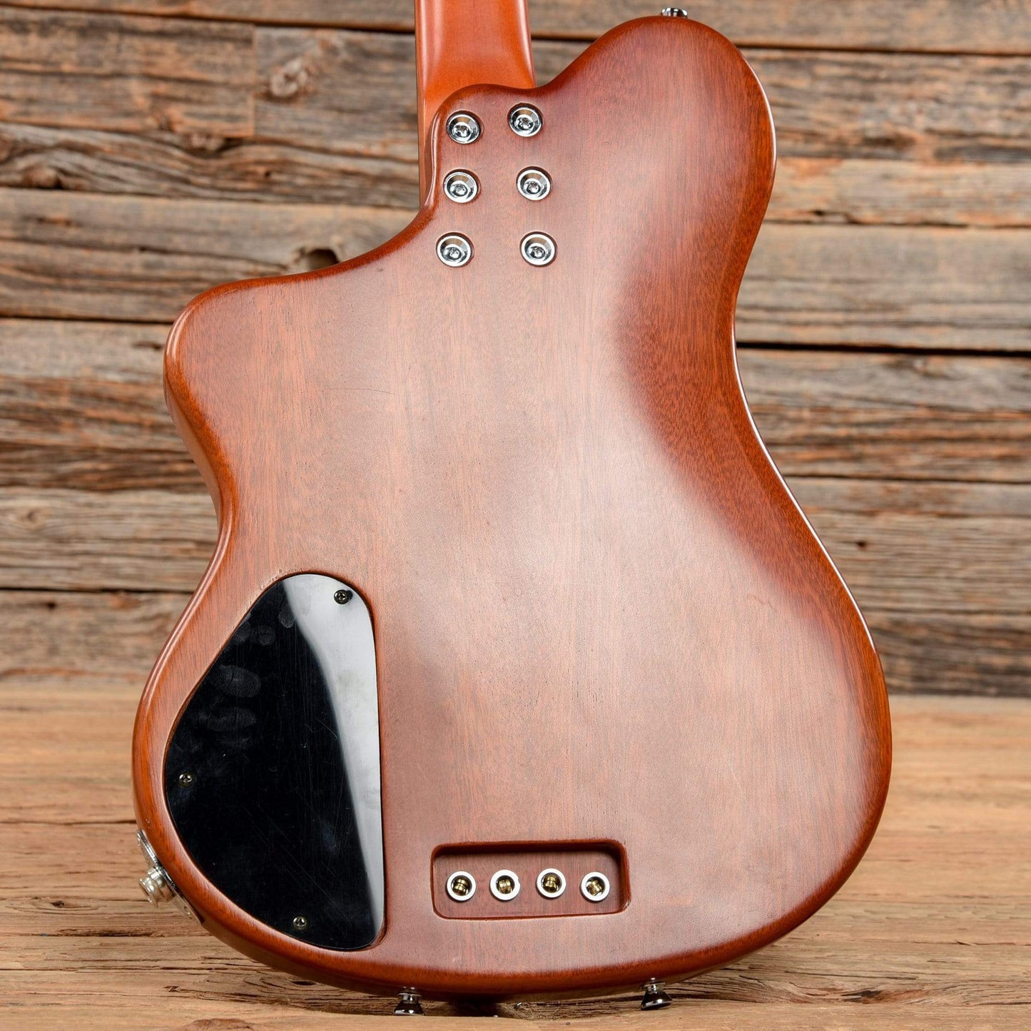 Steve Ezzo Custom Short Scale Fretless Bass Redwood Top Bass Guitars / Short Scale