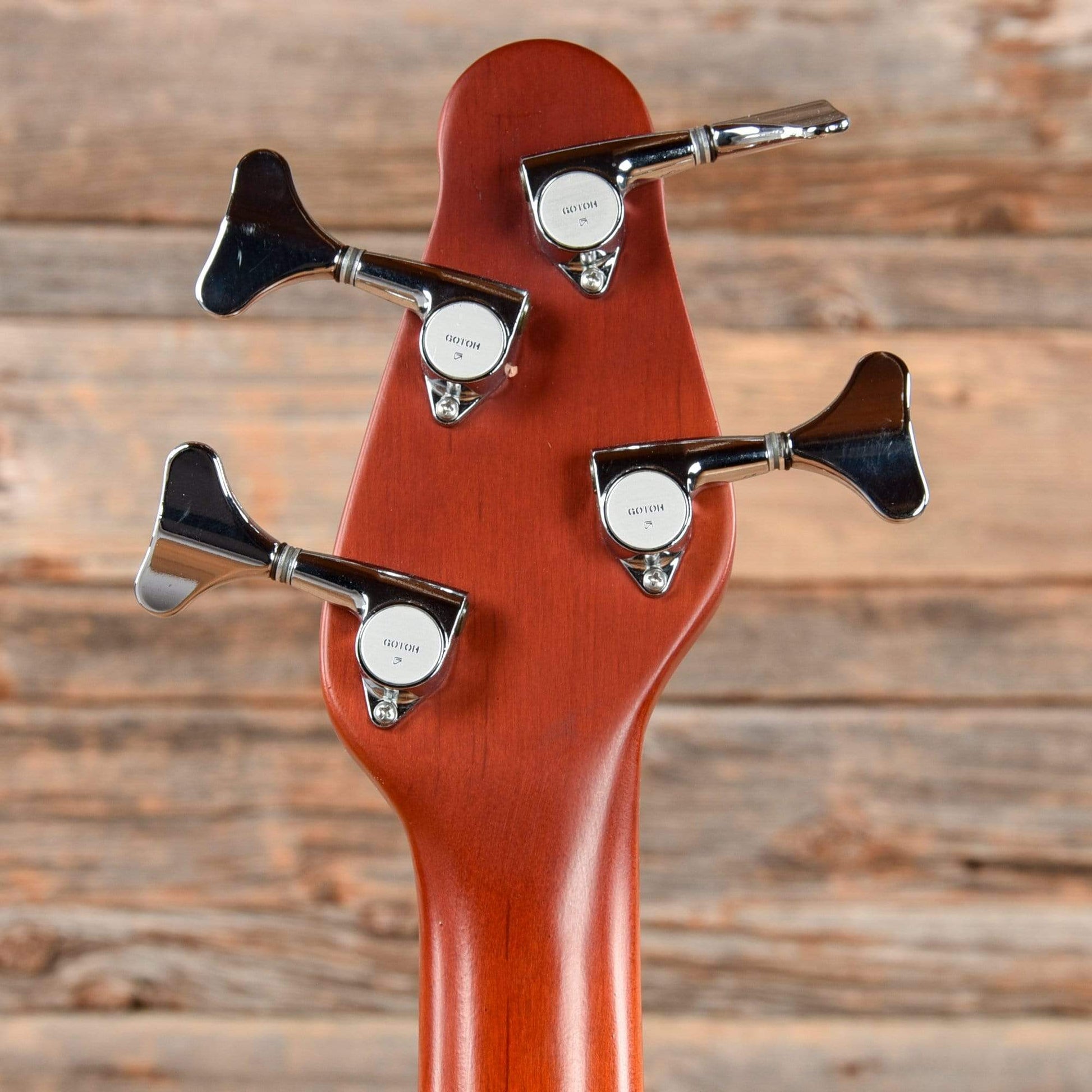 Steve Ezzo Custom Short Scale Fretless Bass Redwood Top Bass Guitars / Short Scale