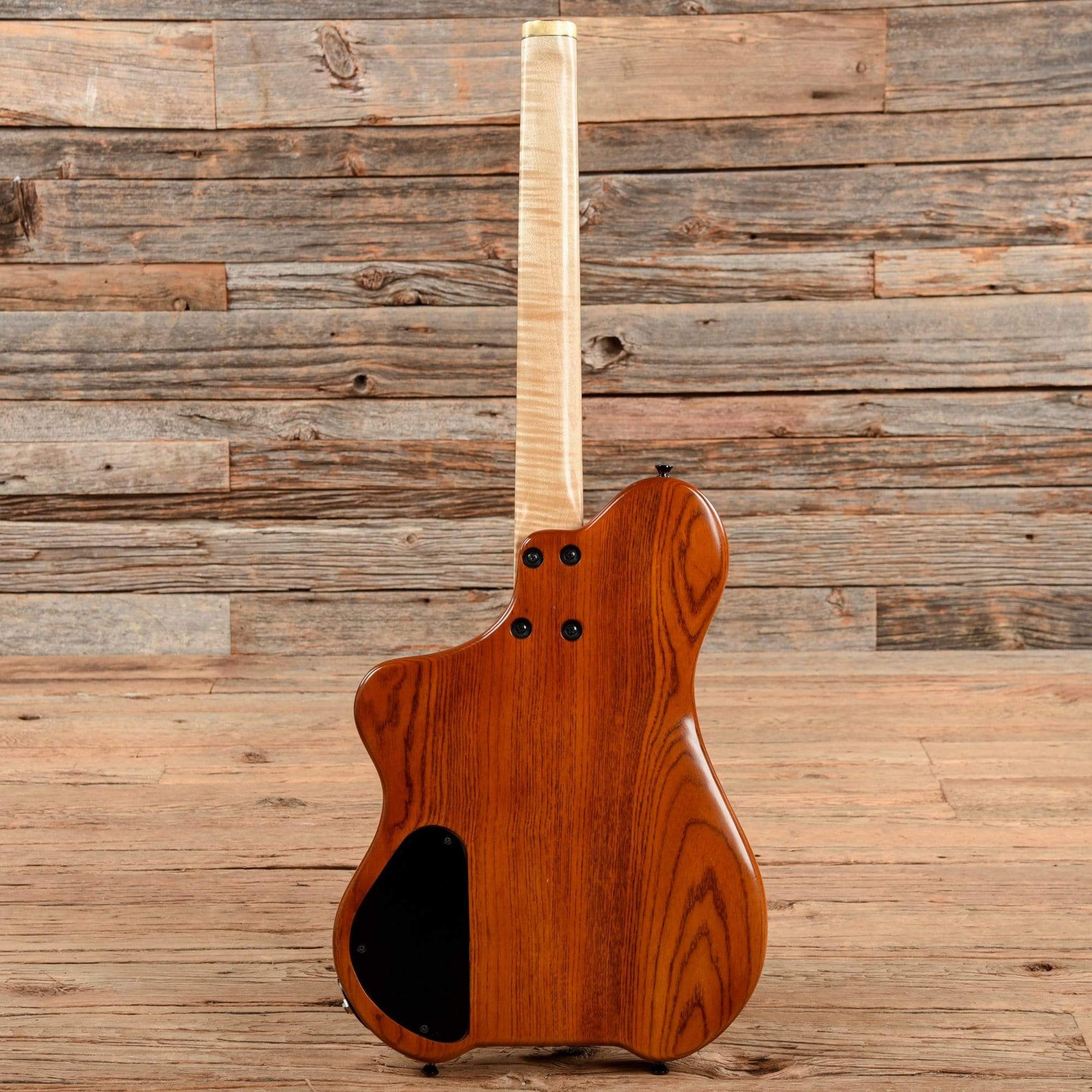 Steve Ezzo Custom Headless 6-String Guitar Koa Electric Guitars / Solid Body