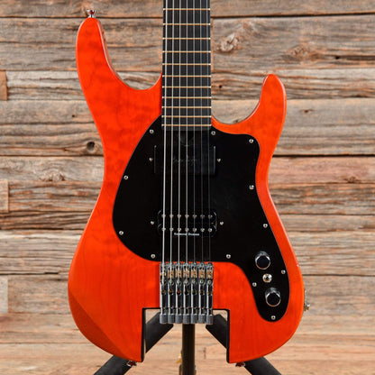 Steve Ezzo Custom Headless 7-String Red Electric Guitars / Solid Body