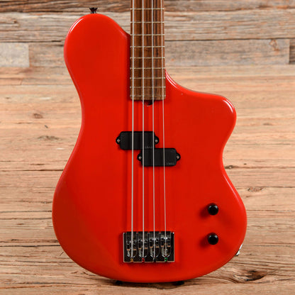 Steve Ezzo Custom Short Scale Bass Red Electric Guitars / Solid Body