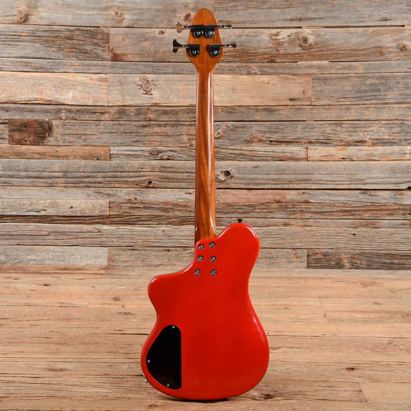 Steve Ezzo Custom Short Scale Bass Red Electric Guitars / Solid Body