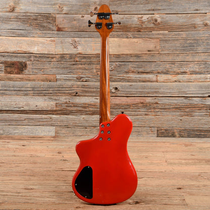 Steve Ezzo Custom Short Scale Bass Red Electric Guitars / Solid Body