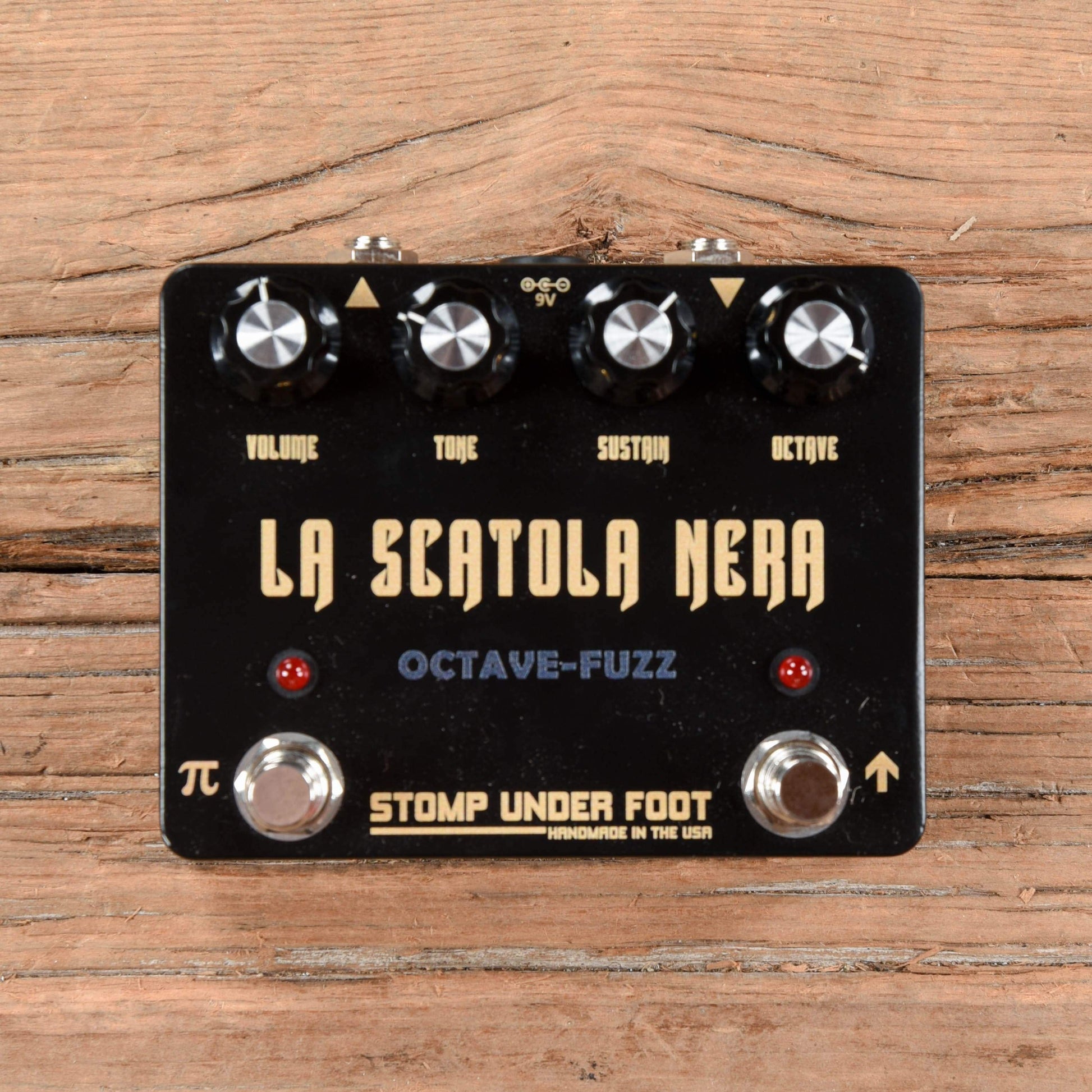 Stomp Under Foot La Scatola Nera Octave-Fuzz Pedal Effects and Pedals / Fuzz