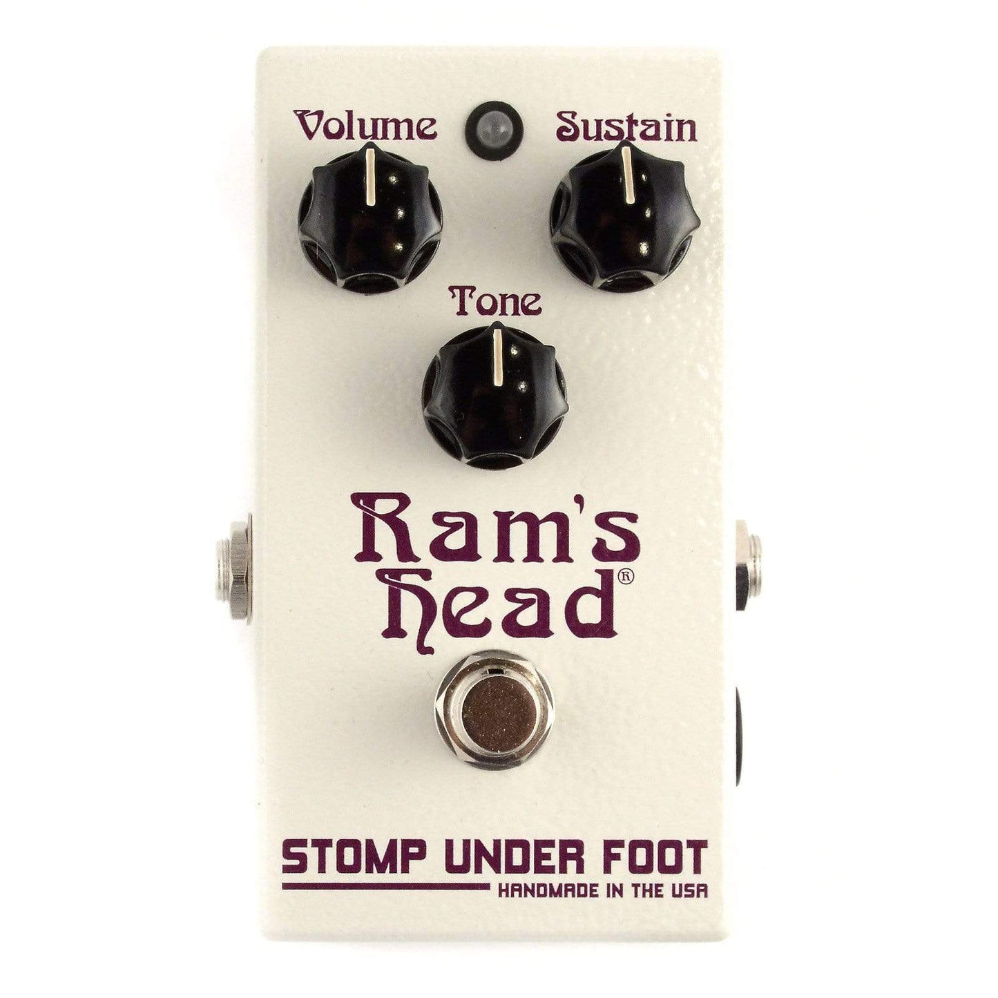 Stomp Under Foot Ram's Head Violet Version Effects and Pedals / Fuzz
