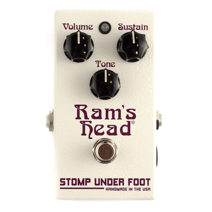 Stomp Under Foot Ram's Head Violet Version Effects and Pedals / Fuzz
