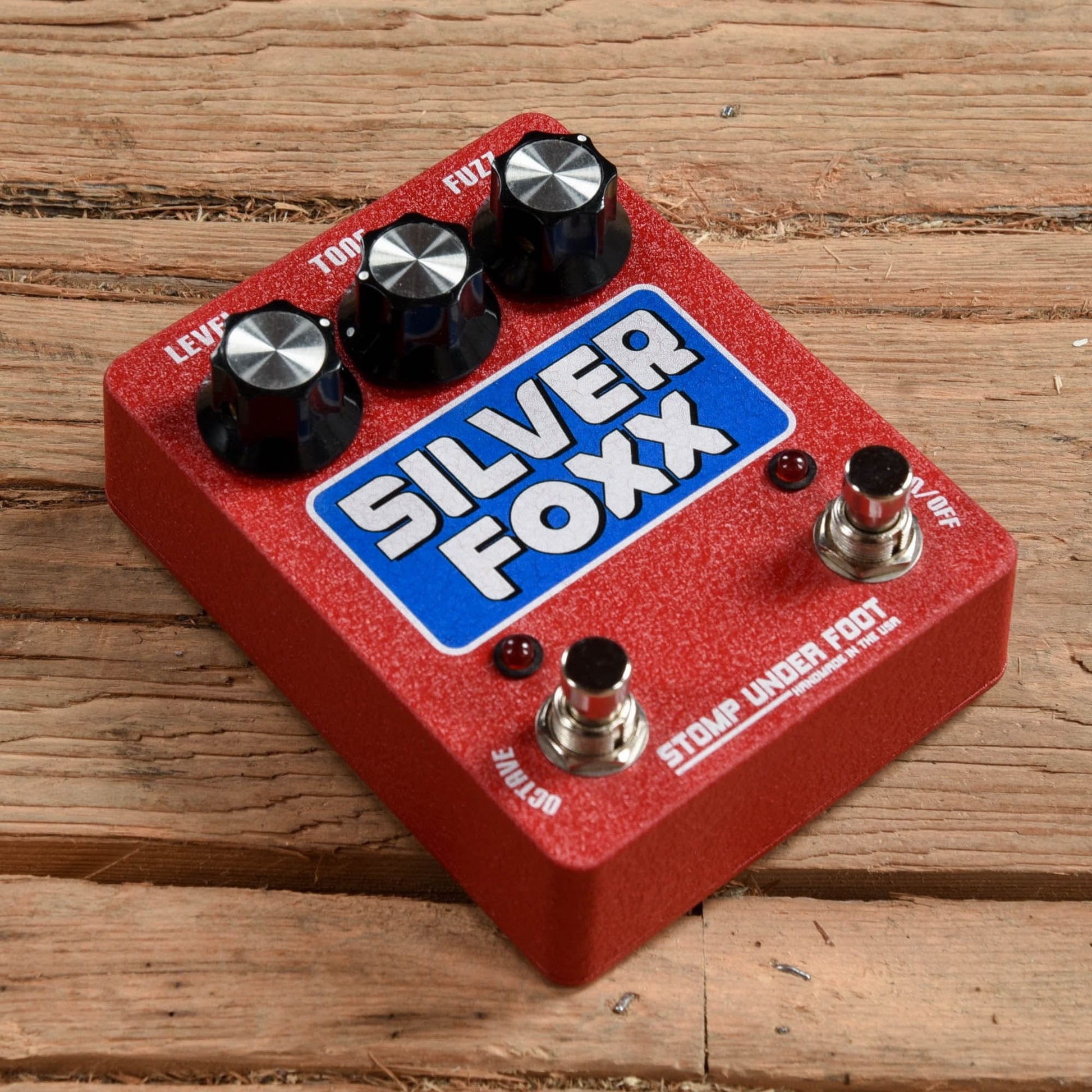 Stomp Under Foot Silver Foxx Effects and Pedals / Fuzz