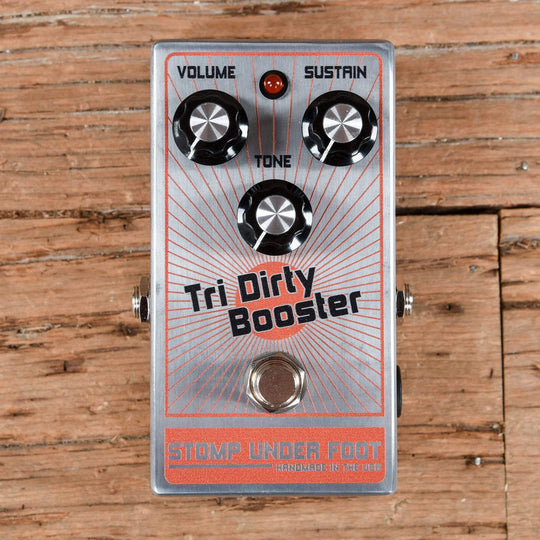 Stomp Under Foot Tri Dirty Booster Effects and Pedals / Fuzz