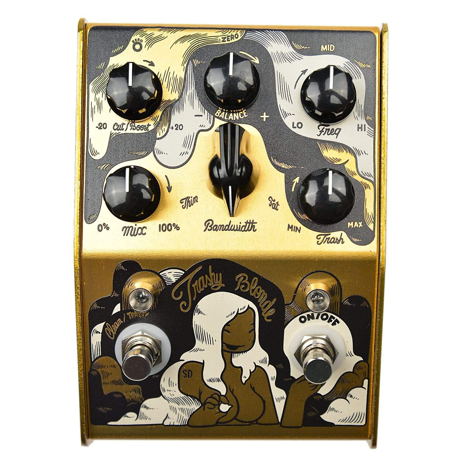 Stone Deaf Trashy Blonde Parametric Amp Filter v2 Effects and Pedals / Wahs and Filters