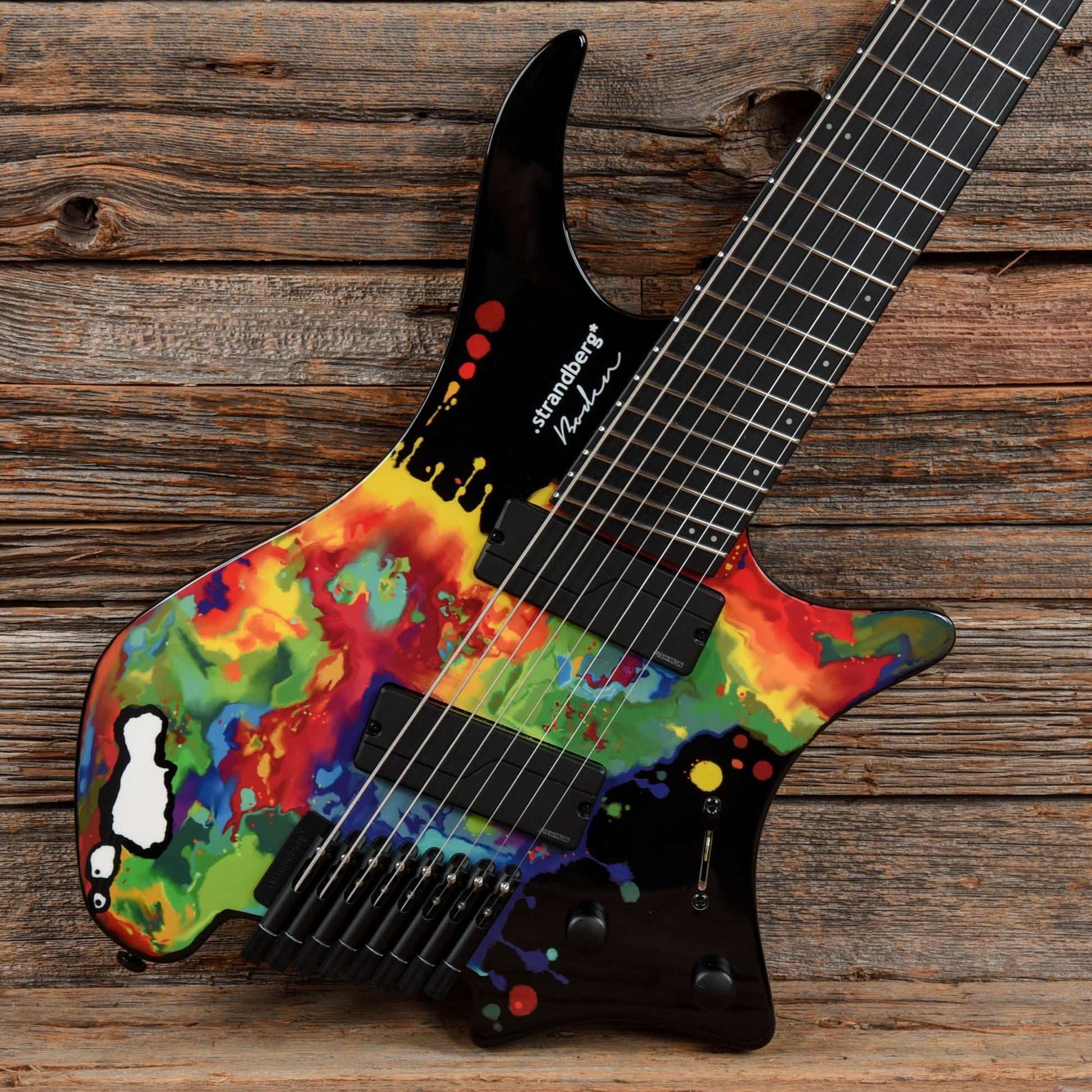 Strandberg Sarah Longfield Signature Boden Metal NX 8 Black Doppler Electric Guitars / Solid Body