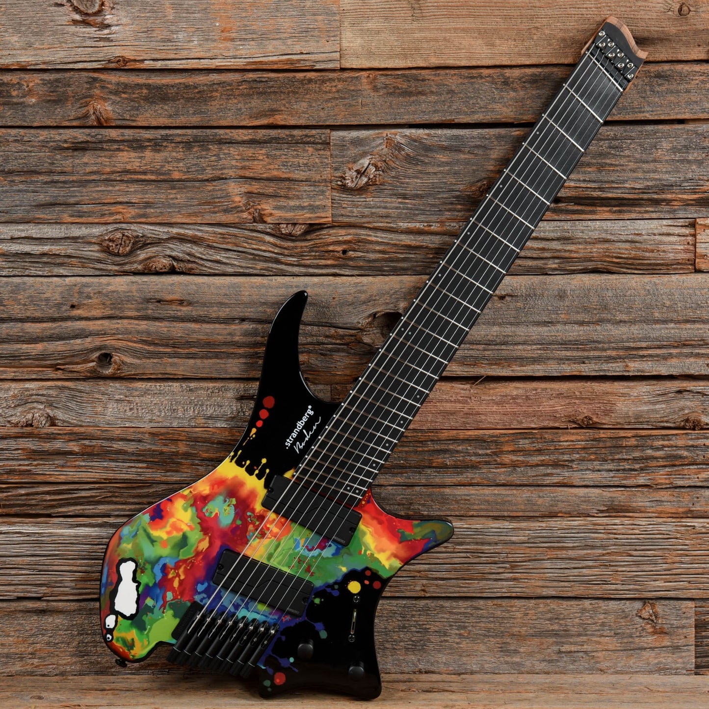 Strandberg Sarah Longfield Signature Boden Metal NX 8 Black Doppler Electric Guitars / Solid Body