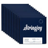 Stringjoy 4-String Electric Bass Medium Gauge Long Scale 50-105 12 Pack Bundle Accessories / Strings / Bass Strings
