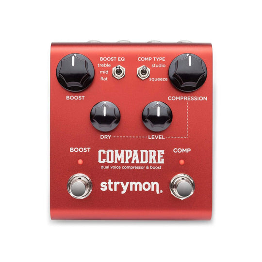 Strymon Compadre Dual Voice Compressor & Boost Effects and Pedals / Compression and Sustain